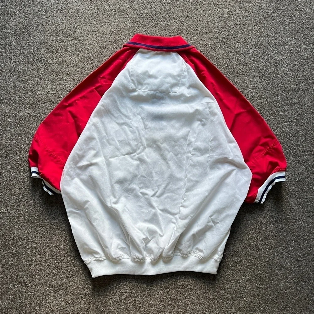 Vintage Claybrooke Colorblock Raglan‎ Short Sleeve Retro Golf Polo Shirt Men’s M_6
